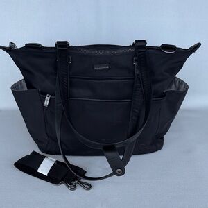 Baggallini Black Tote with Adjustable Strap